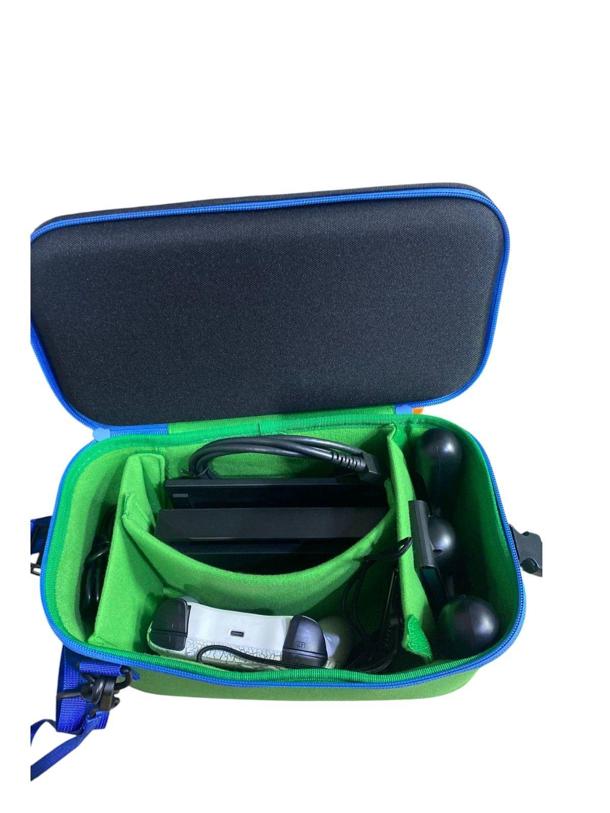 Bolso De Viaje 2 EN 1 con diseño de Luigi compatible con Nintendo Switch 2-4