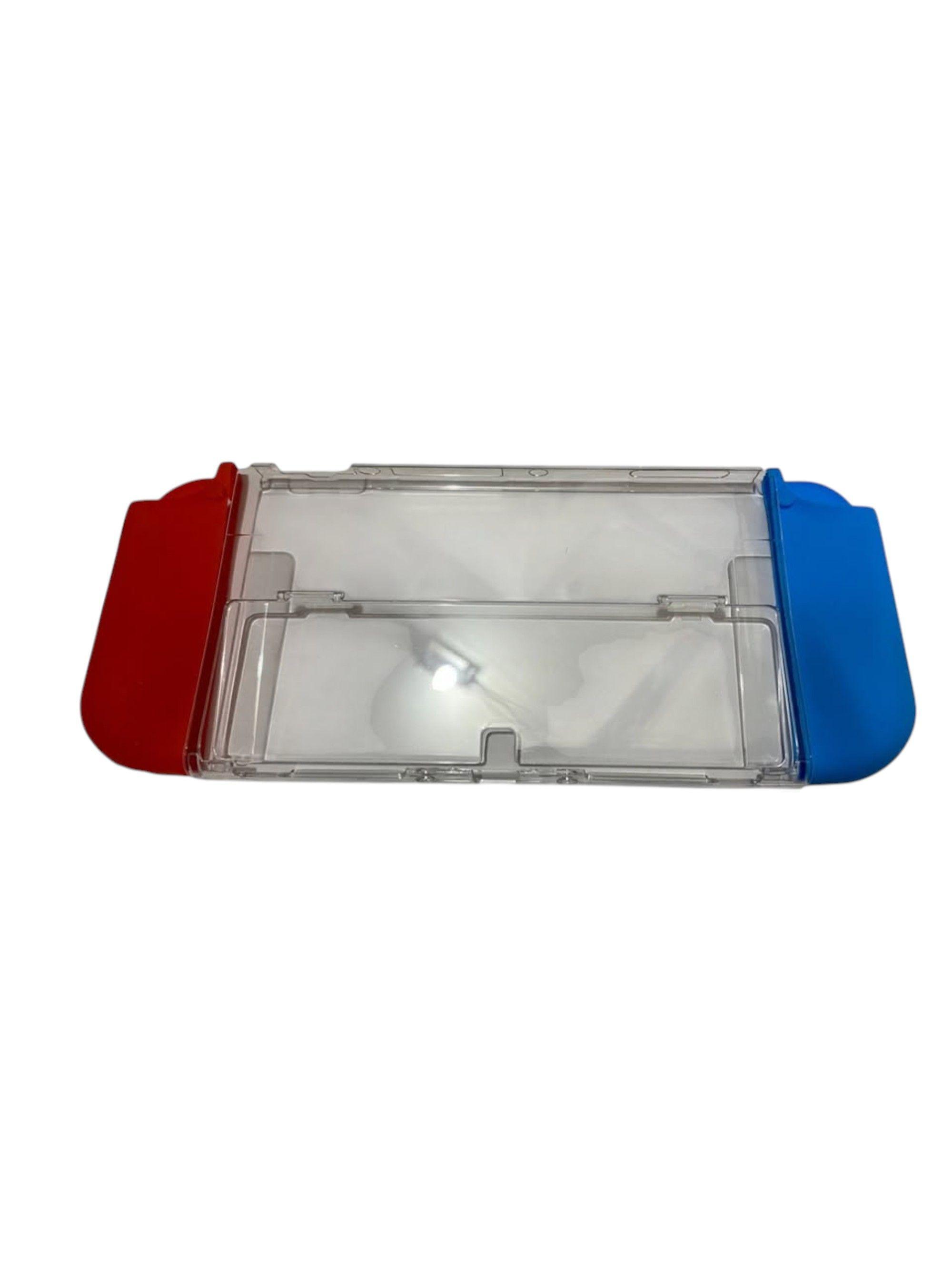  Carcasa acrilica mas fundas Silicona para joycon compatible con nintendo switch -2