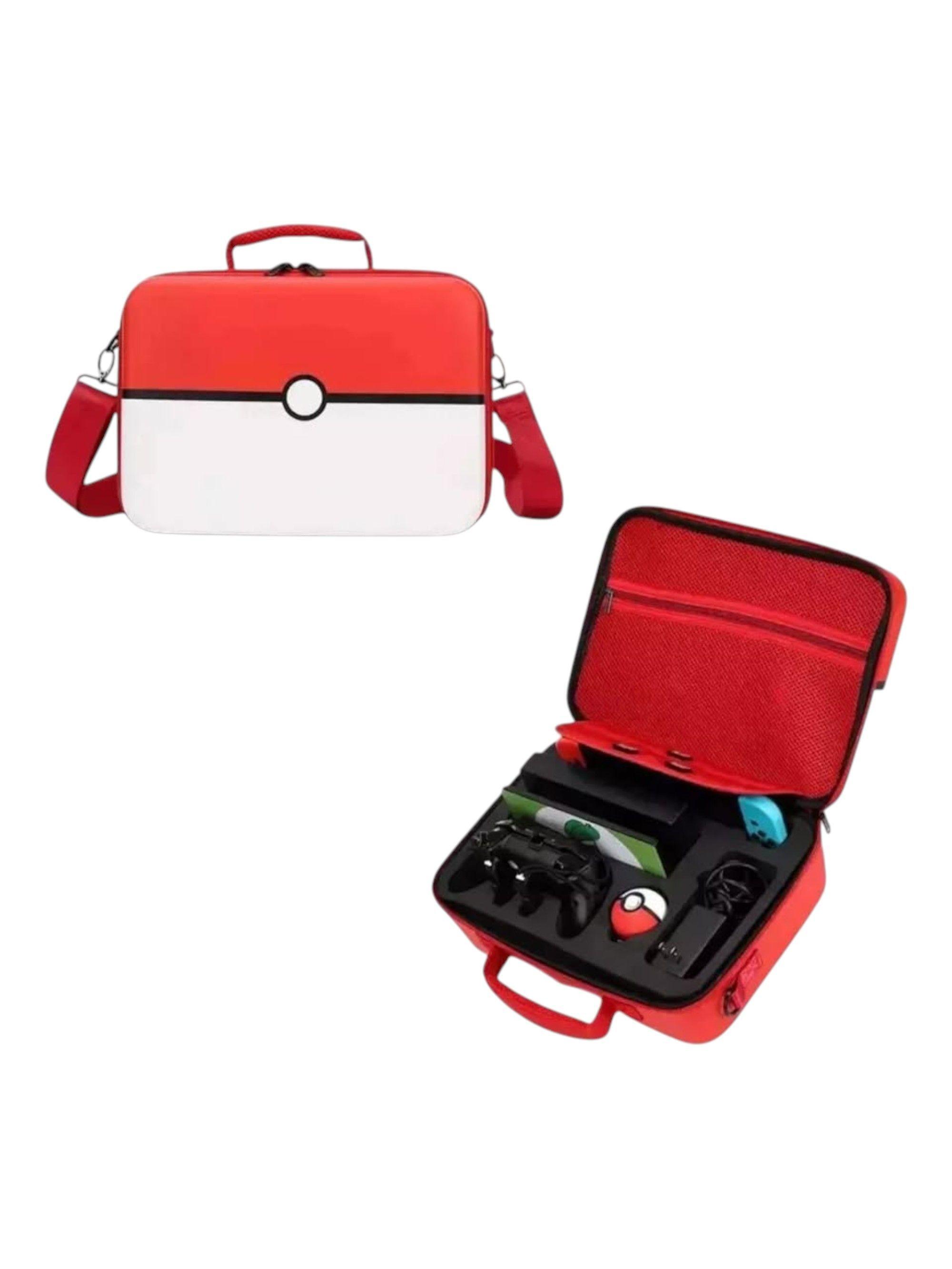 Maleta de Viaje de Pokémon cuadrada compatible con Switch-2