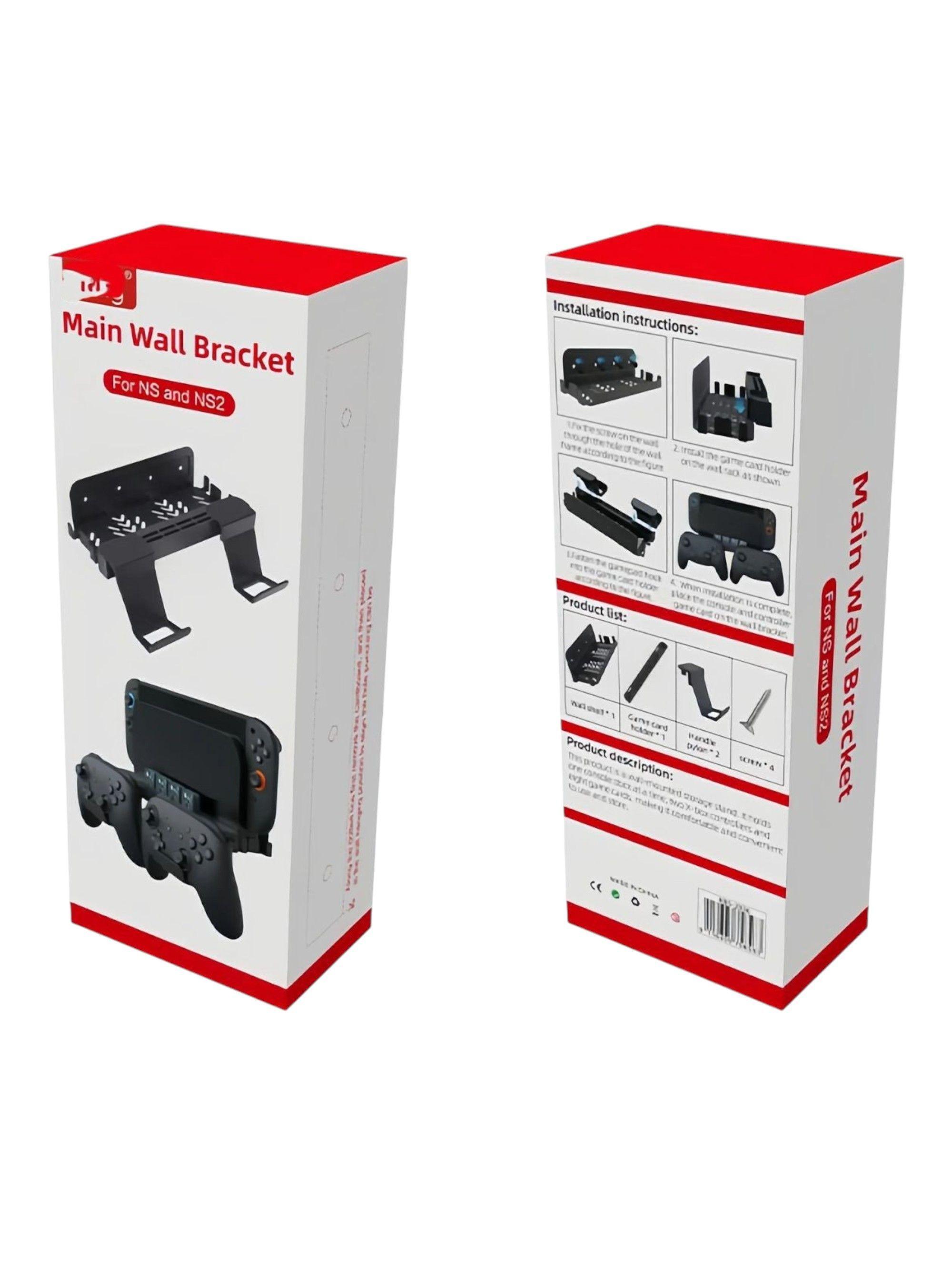 Soporte de pared de hierro complatible con switch 2 -2