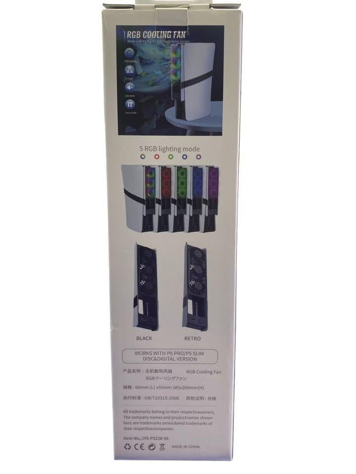 Ventilador de refrigeración RGB compatible P5 Pro/P5 Slim-2