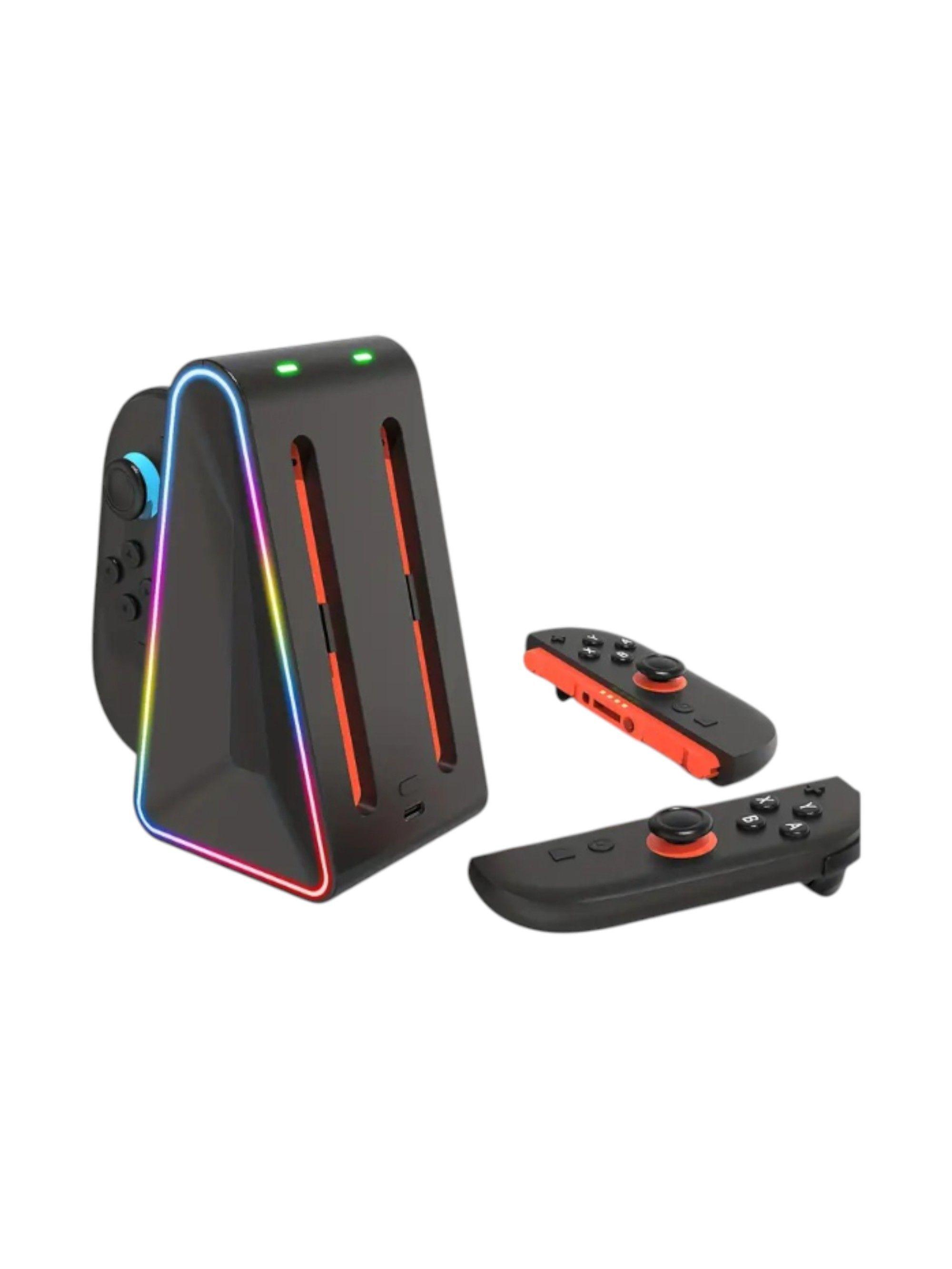 Estación de Carga 4 en 1 compatible con Joycon de Nintendo Switch 2-2