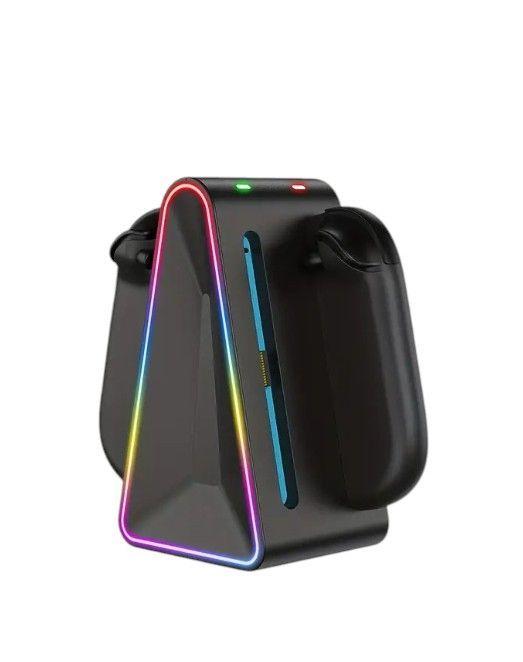 Estación de Carga 4 en 1 compatible con Joycon de Nintendo Switch 2-3