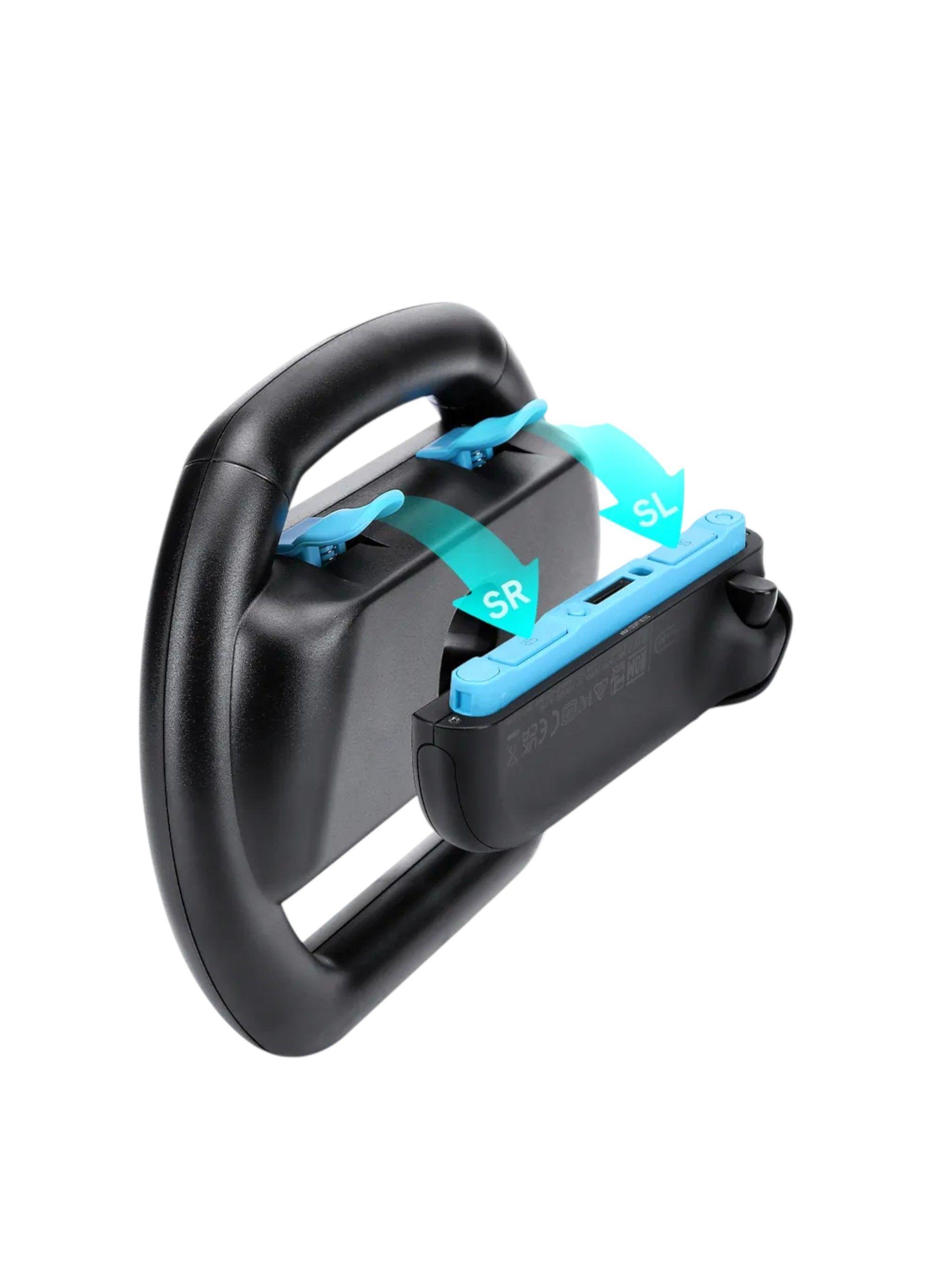 Volante compatible con joycon de nintendo Switch 2-3