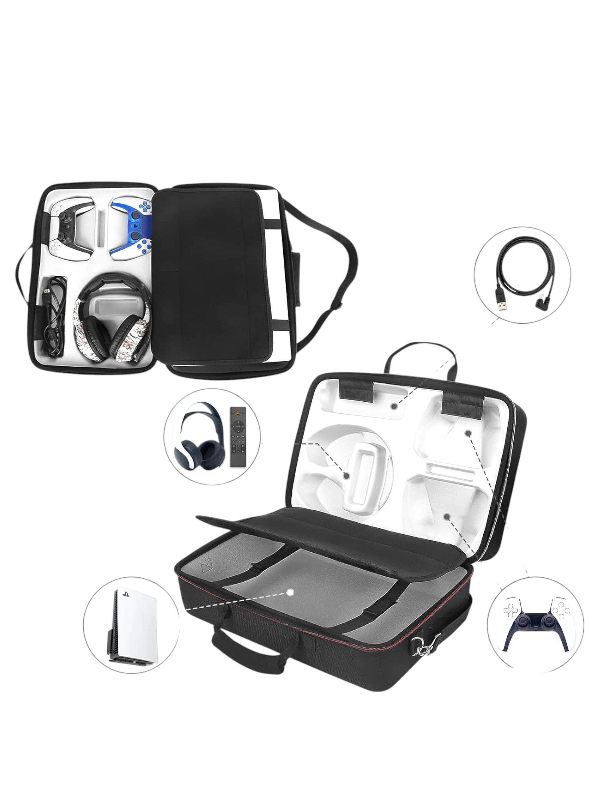 Maleta de Transporte Compatible con PS5/ PS5 Disk/Digital-4