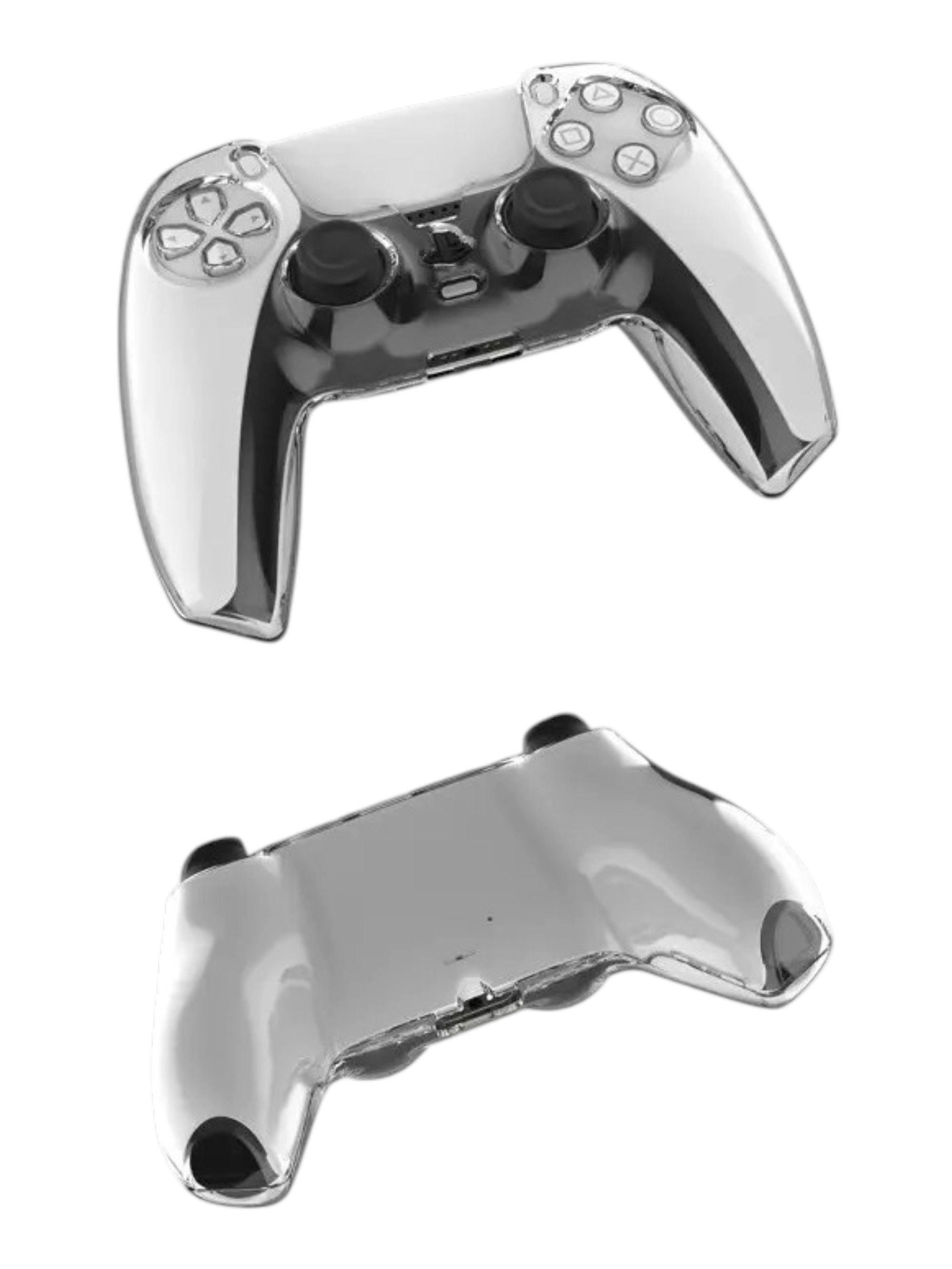 Pack 2 Protector Acrílico + 8 grips compatible con mando de  Ps5 -3