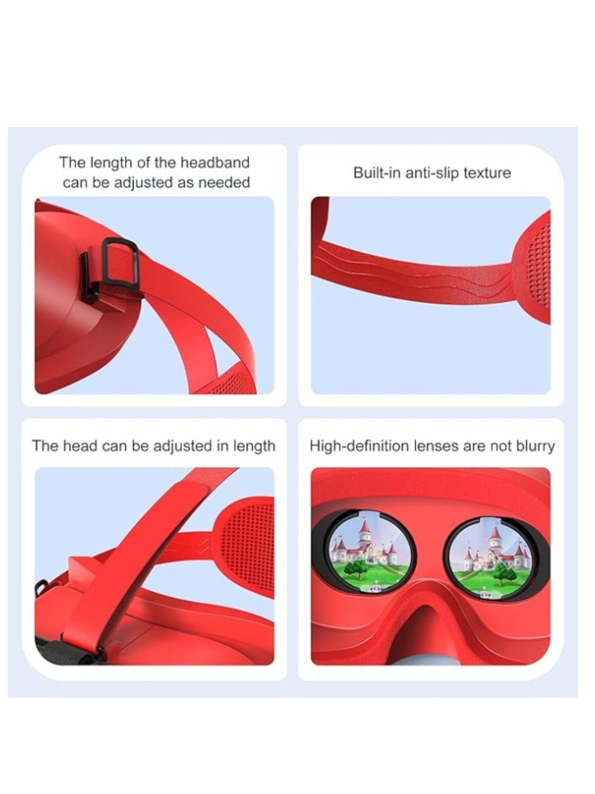 Gafas de realidad virtual con lentes HD compatible compatibles con Switch 2-2