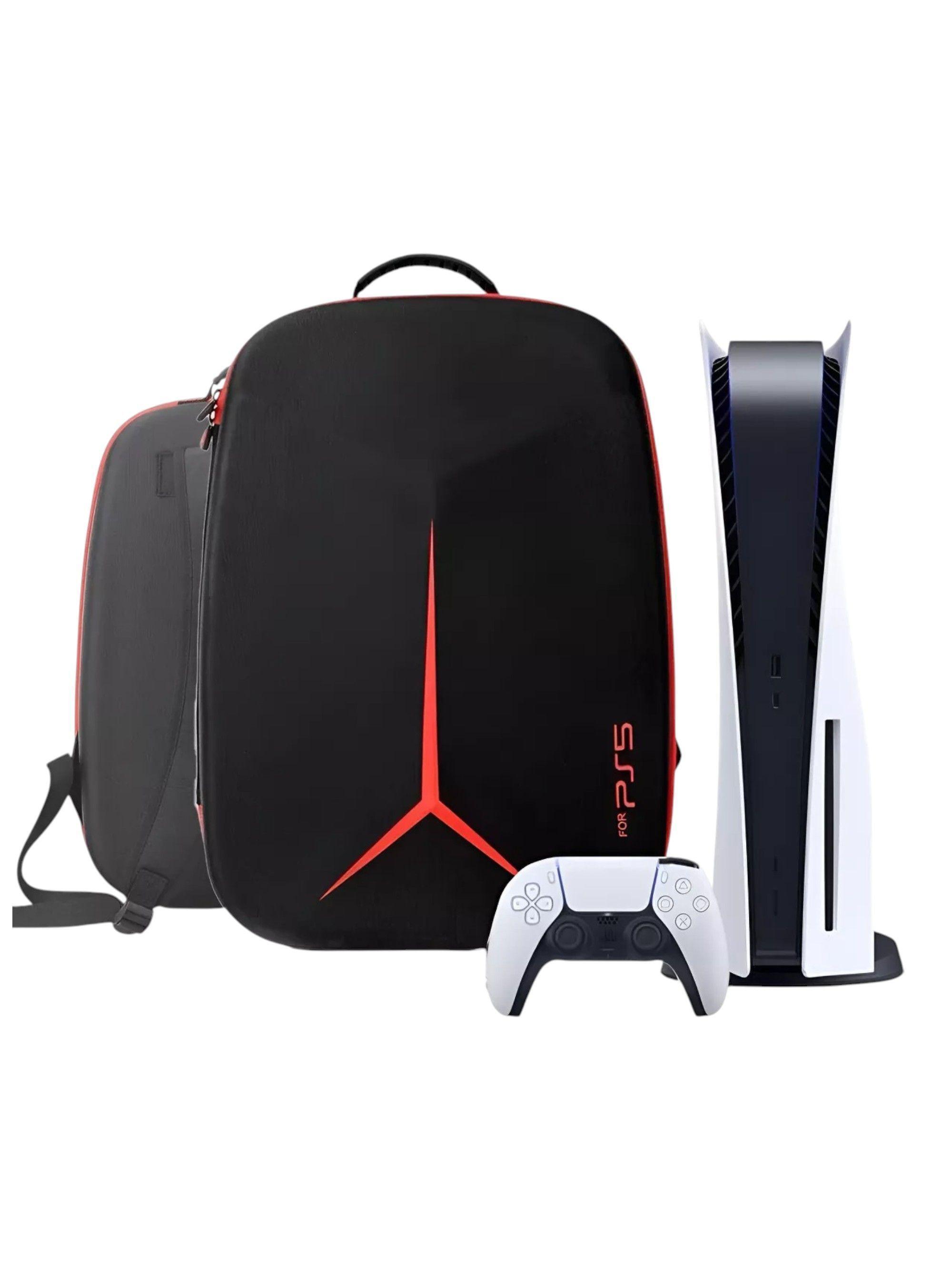 Mochila de viaje protector compatible con playstation 5-0