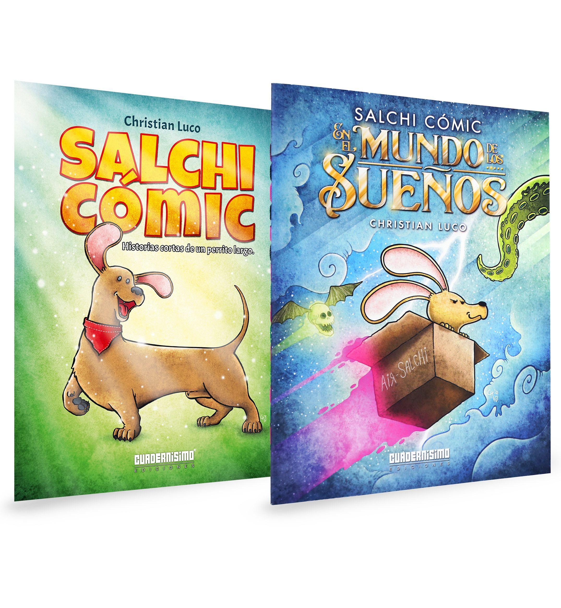 Pack Salchi Cómic y Salchi Cómic en el mundo de los sueños-0