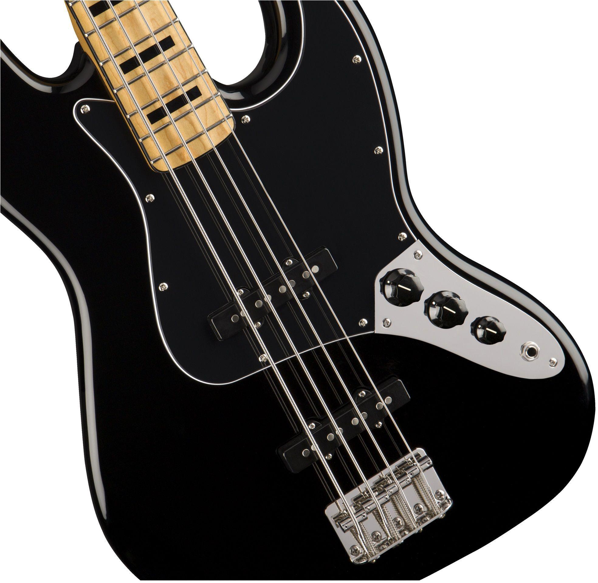 Bajo Eléctrico Squier Jazz Bass CV 70s (Negro)-2