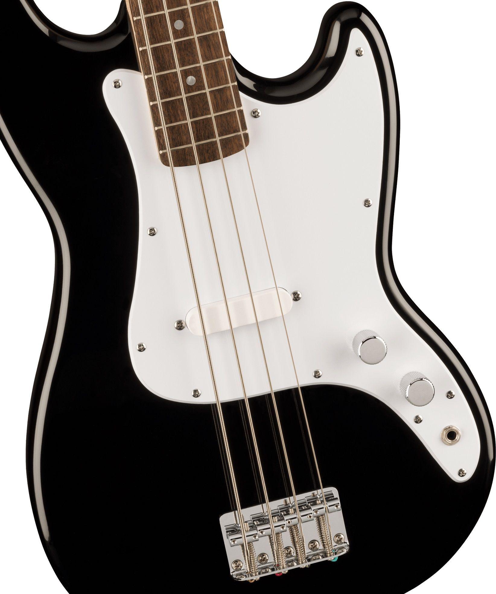 Bajo Eléctrico Squier Bronco Bass Sonic (Negro)-2