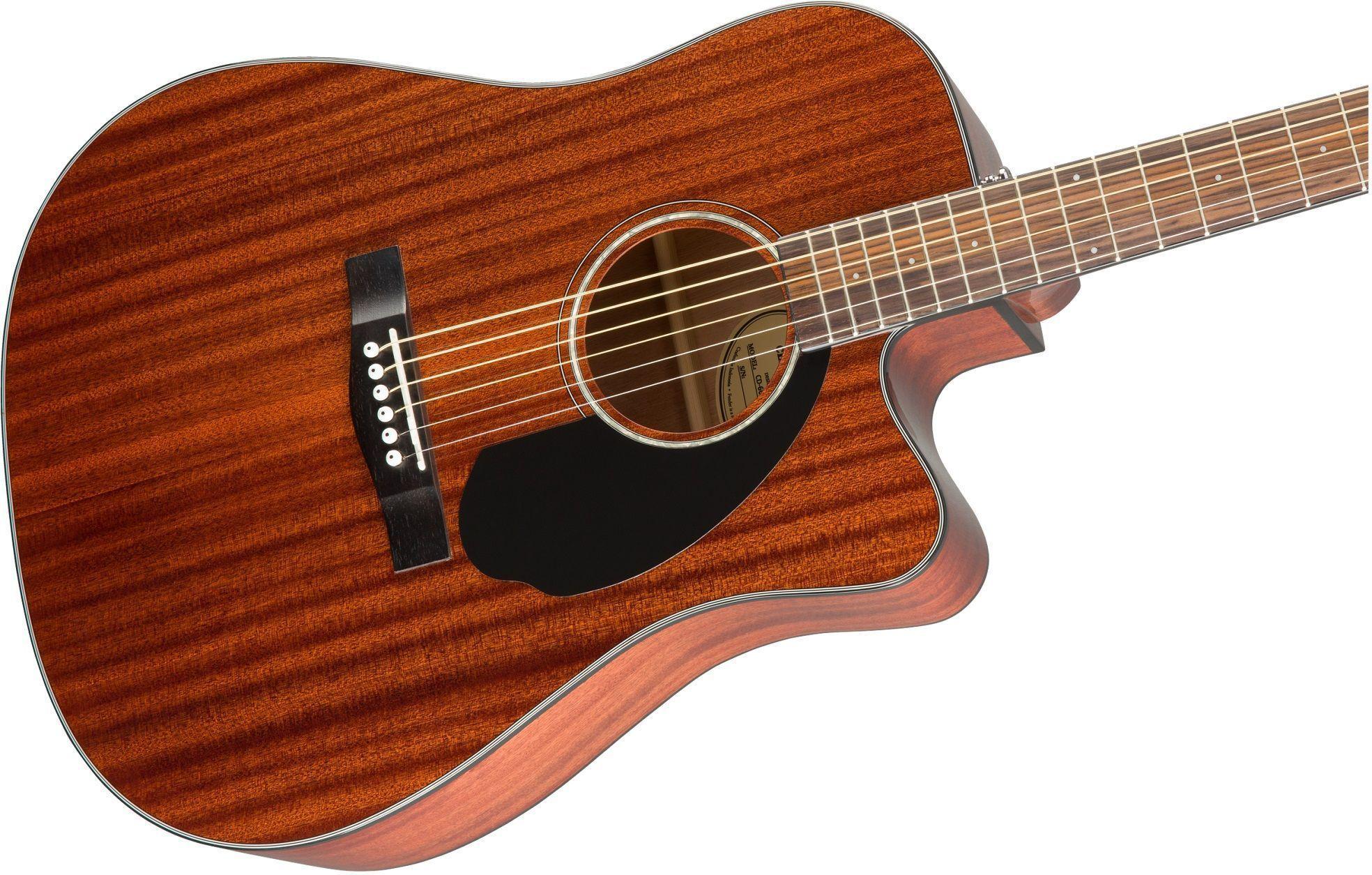 Fender Guitarra Electroacústica CD-60SCE-2