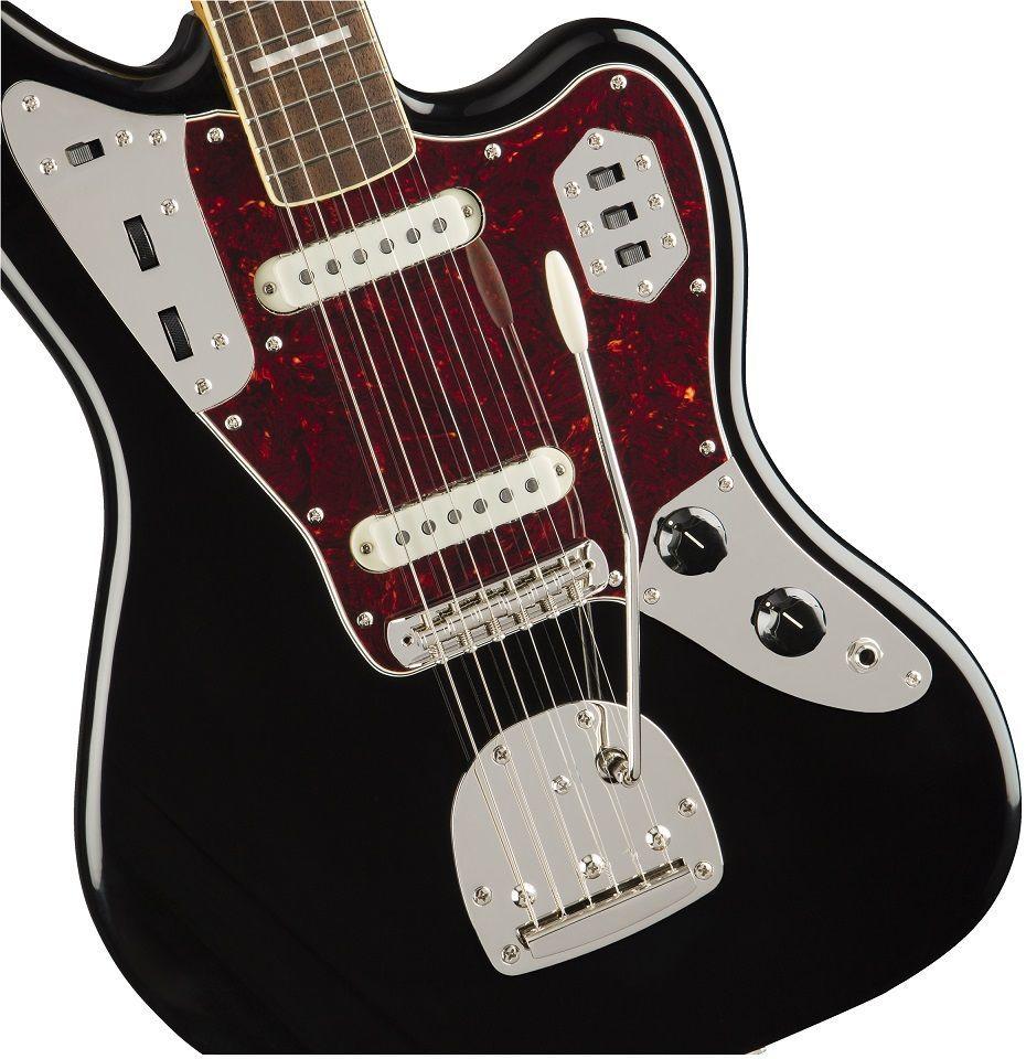 Guitarra Eléctrica Squier Jaguar Classic Vibe 70s (Negro)-2