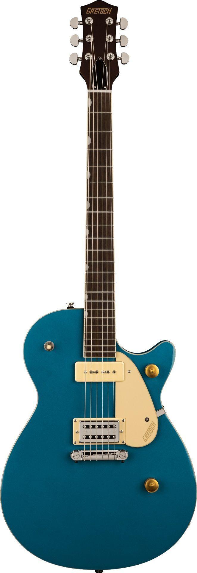 Guitarra Eléctrica Gretsch G2215-P90 Junior Jet Club Streamliner (Ocean Turquoise)-0