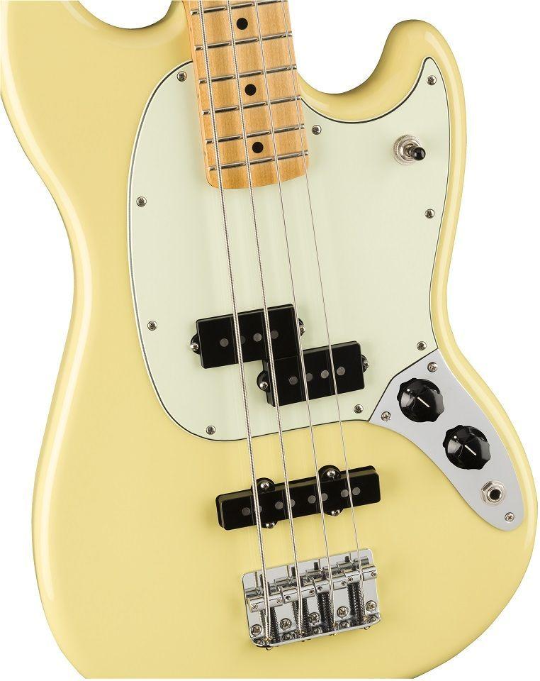 Bajo Eléctrico Fender Mustang Player PJ Limited Edition (Canary)-2