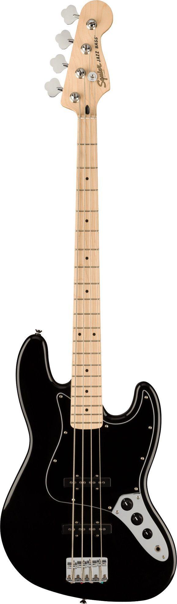 Bajo Eléctrico Squier Jazz Bass Affinity - Maple Neck - Black-1