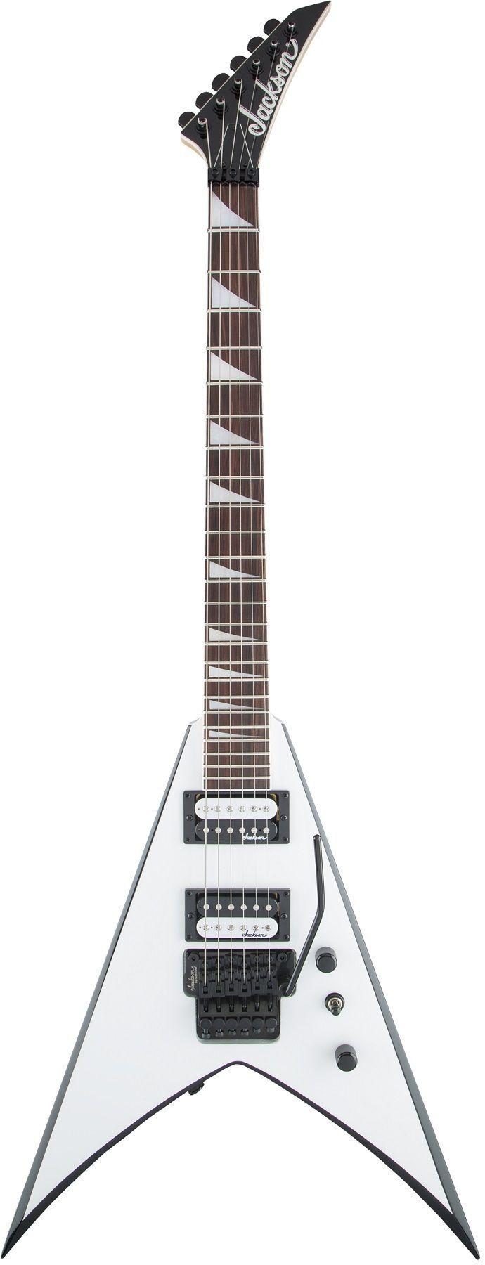 Guitarra Eléctrica Jackson JS32 King V (Blanco/Negro)-0