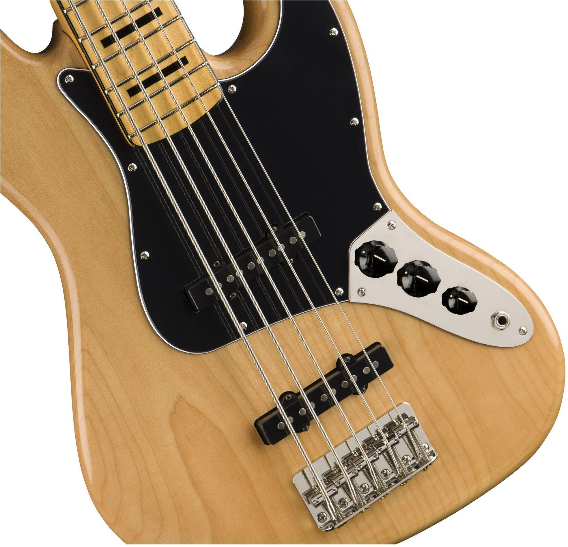 Bajo Eléctrico Squier Jazz Bass V 70s Classic Vibe - Maple Neck - Natural-2