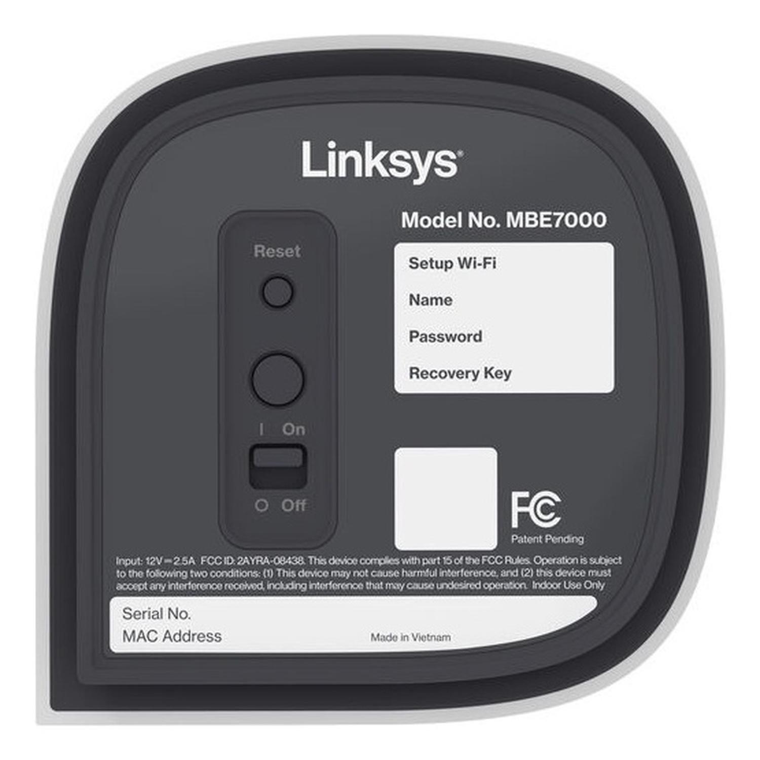 Router Linksys Velop Pro 7 Mbe7002 Tribanda Wifi 7 2 Nodos-2