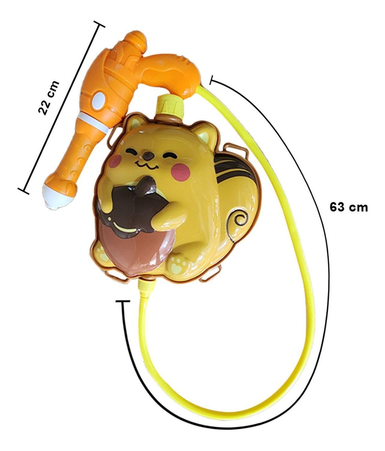 Mochila-pistola De Agua Recargable Diseño Nutria-2