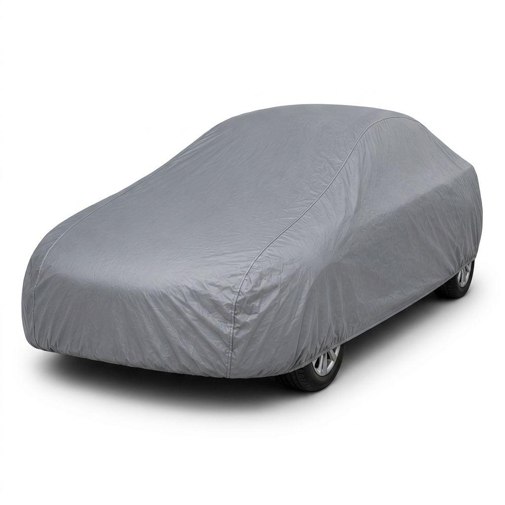 Funda Cubre Auto Gris Plomo Protectora - Sail-7