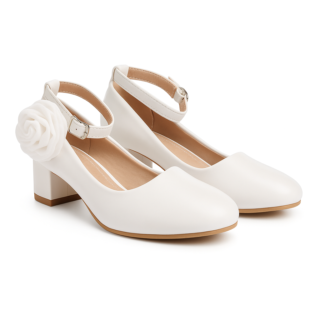 Zapato Charol para Niña | Navidad, Bautizo y Cueca - 7298-2
