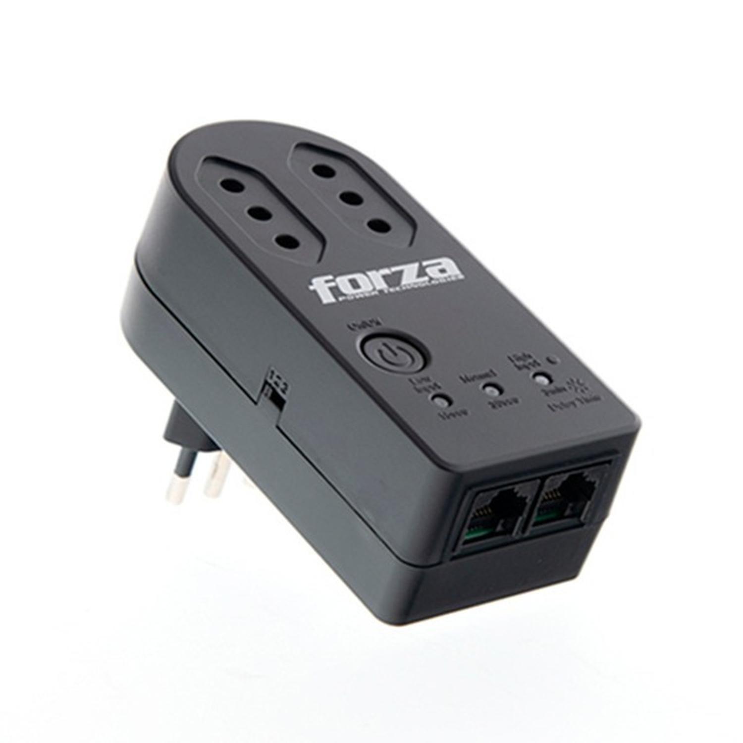 Protector De Voltaje Forza Zion Alta Gama Negro-0