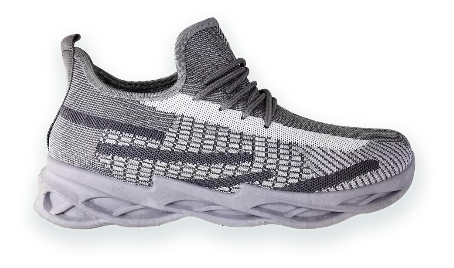 Zapatillas Deportivas Transpirables Ligeras Gris 1066-0