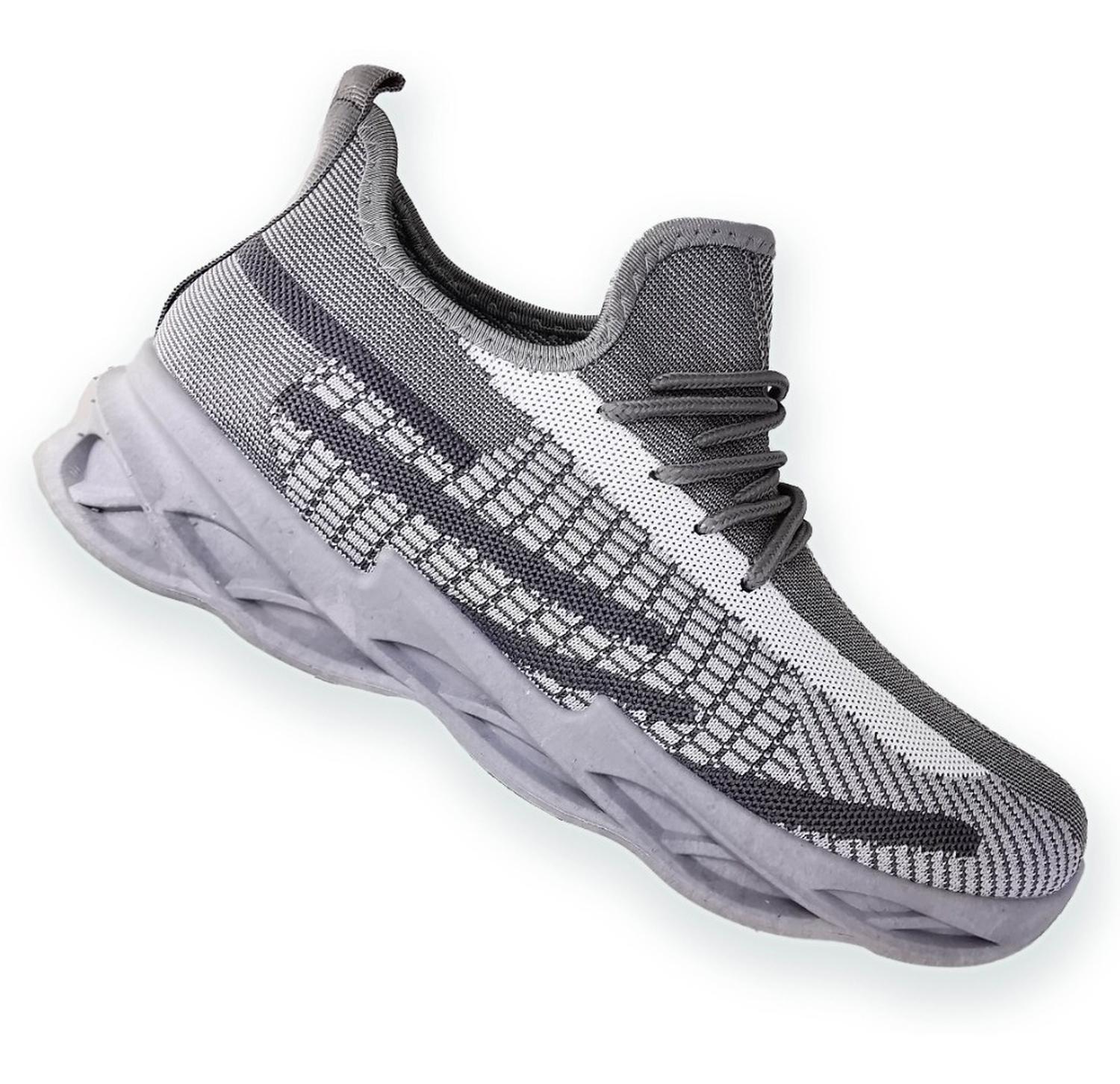 Zapatillas Deportivas Transpirables Ligeras Gris 1066-1