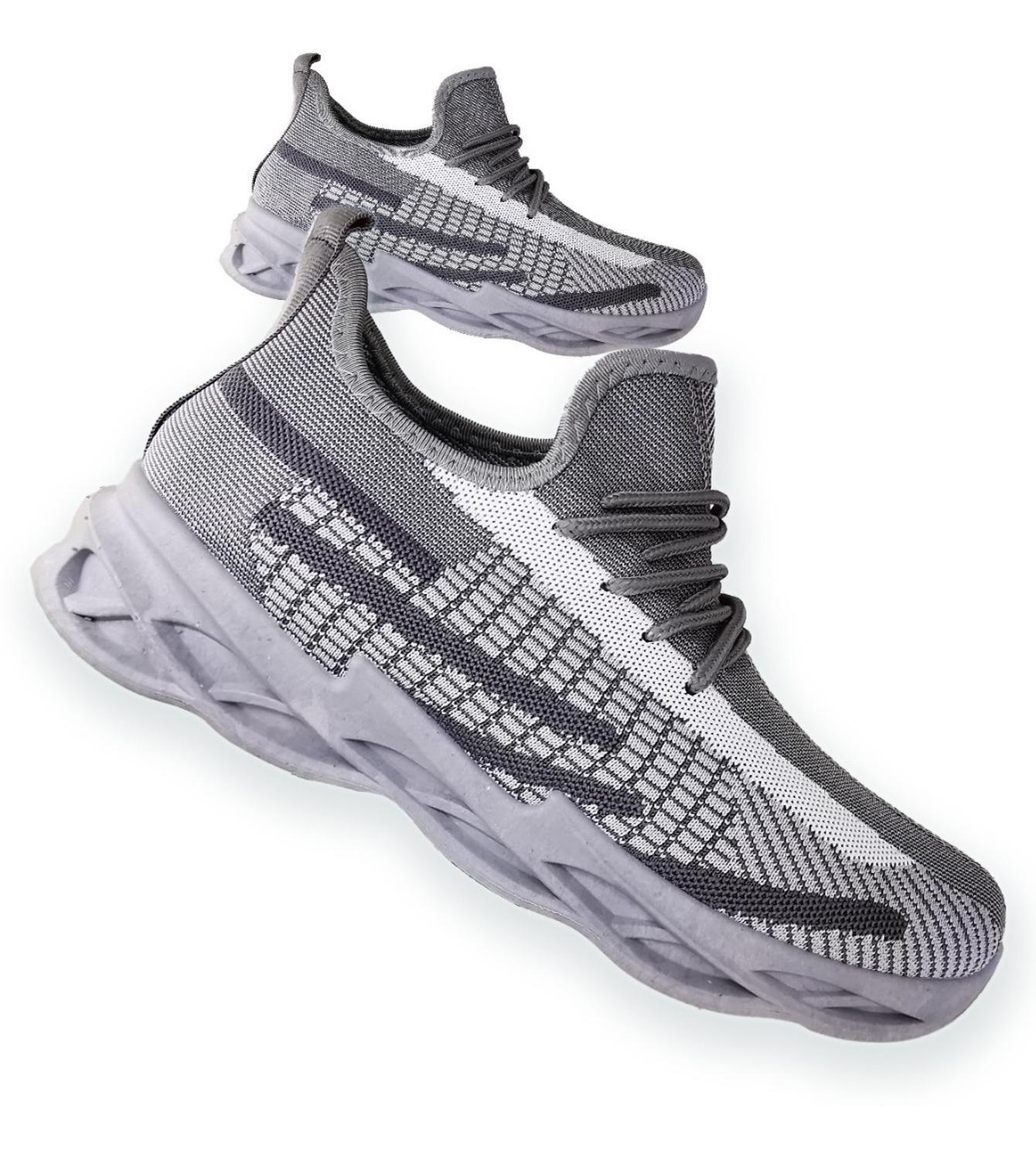 Zapatillas Deportivas Transpirables Ligeras Gris 1066-3