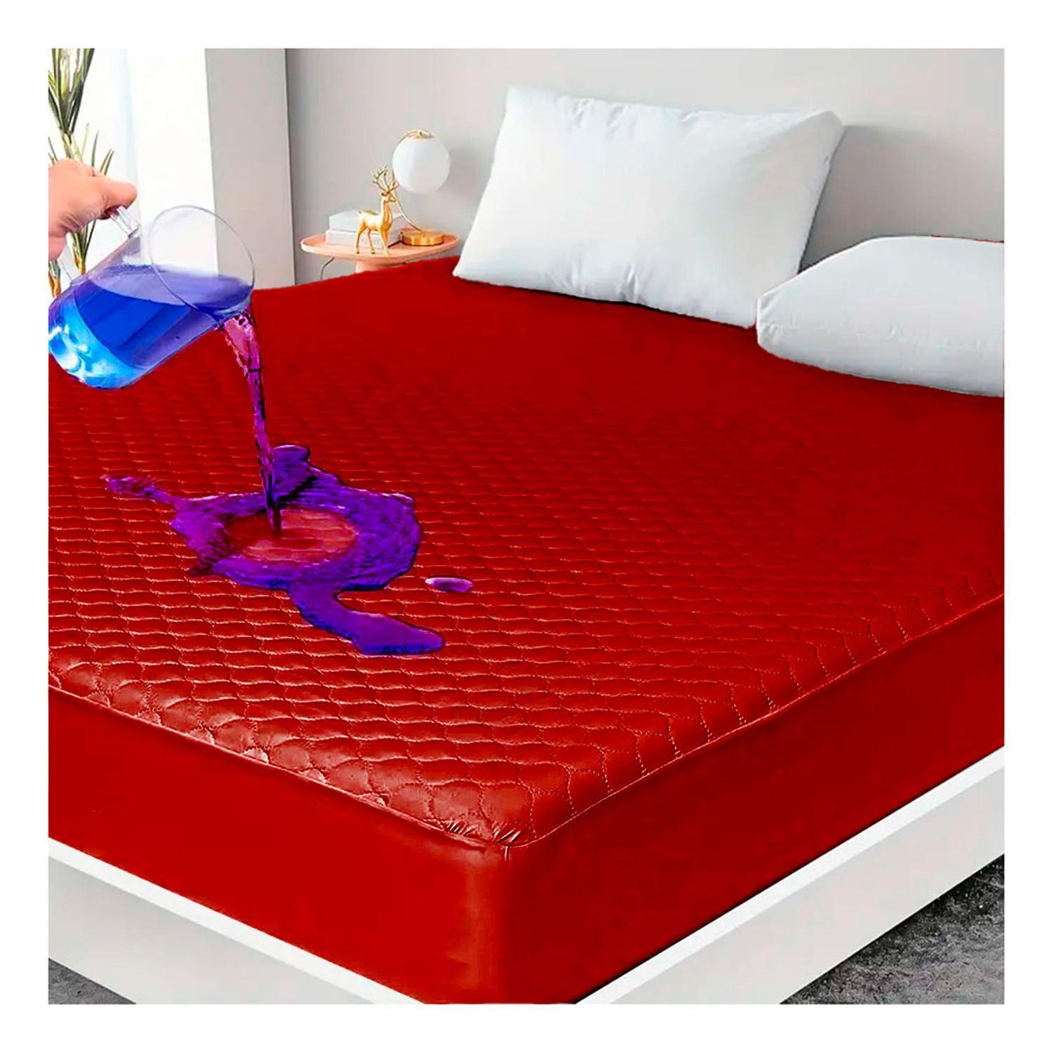 Cubrecolchon Protector Impermeable 1.5 Plazas-1