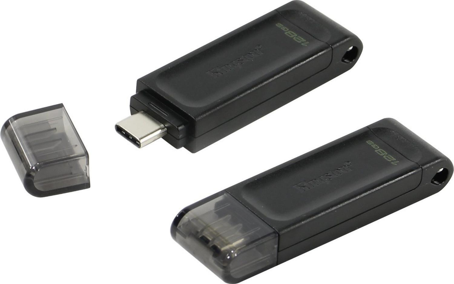 Pendrive Kingston 128gb Dispositivo Flash Usb-c - c-1