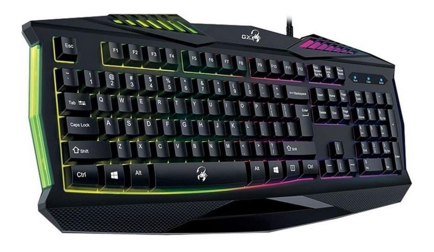 Teclado Genius Gx Gaming Scorpion K220 Español RGB-1