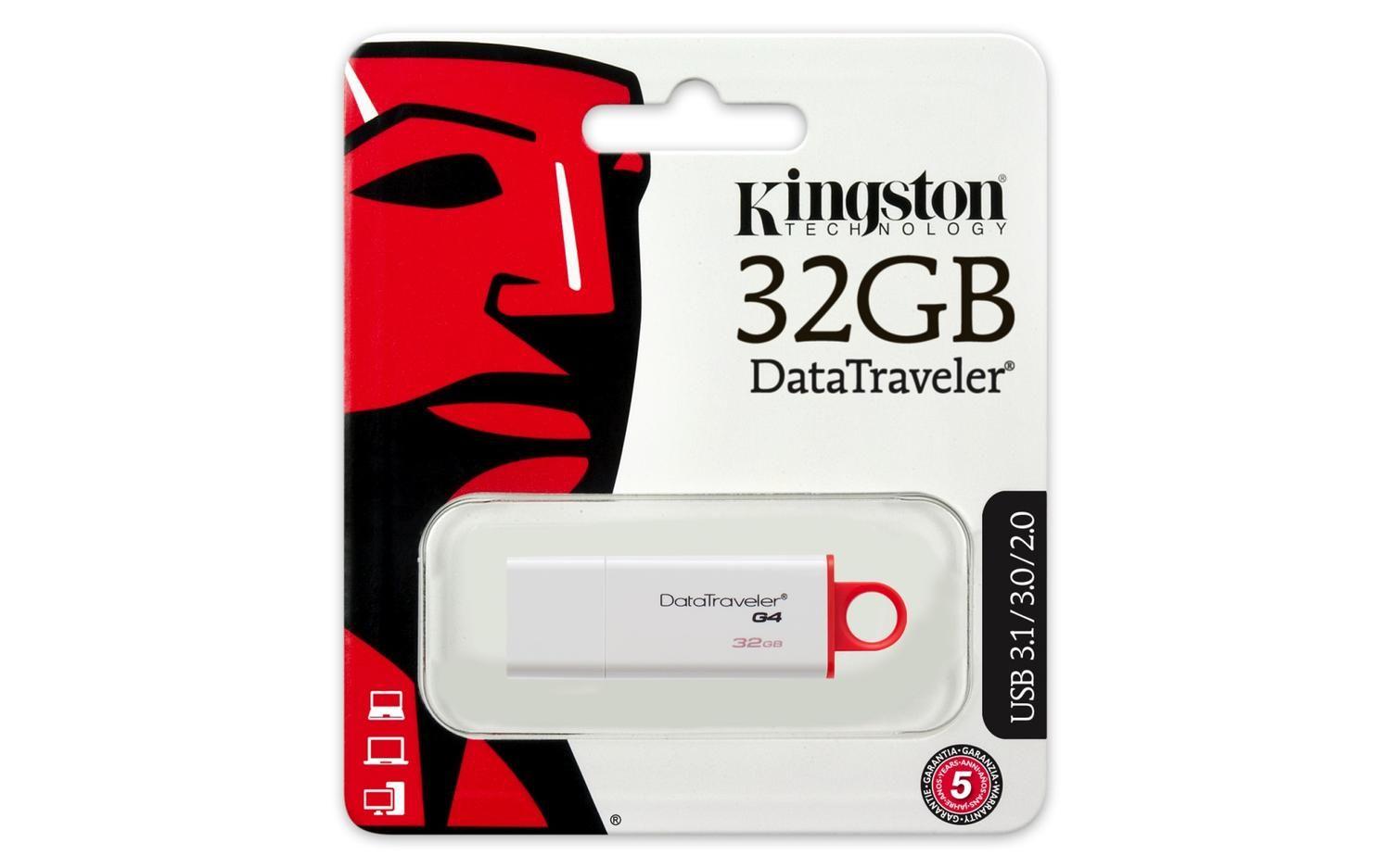Pendrive Kingston Datatraveler G4 32gb Usb 3.2 Envio Flex-1