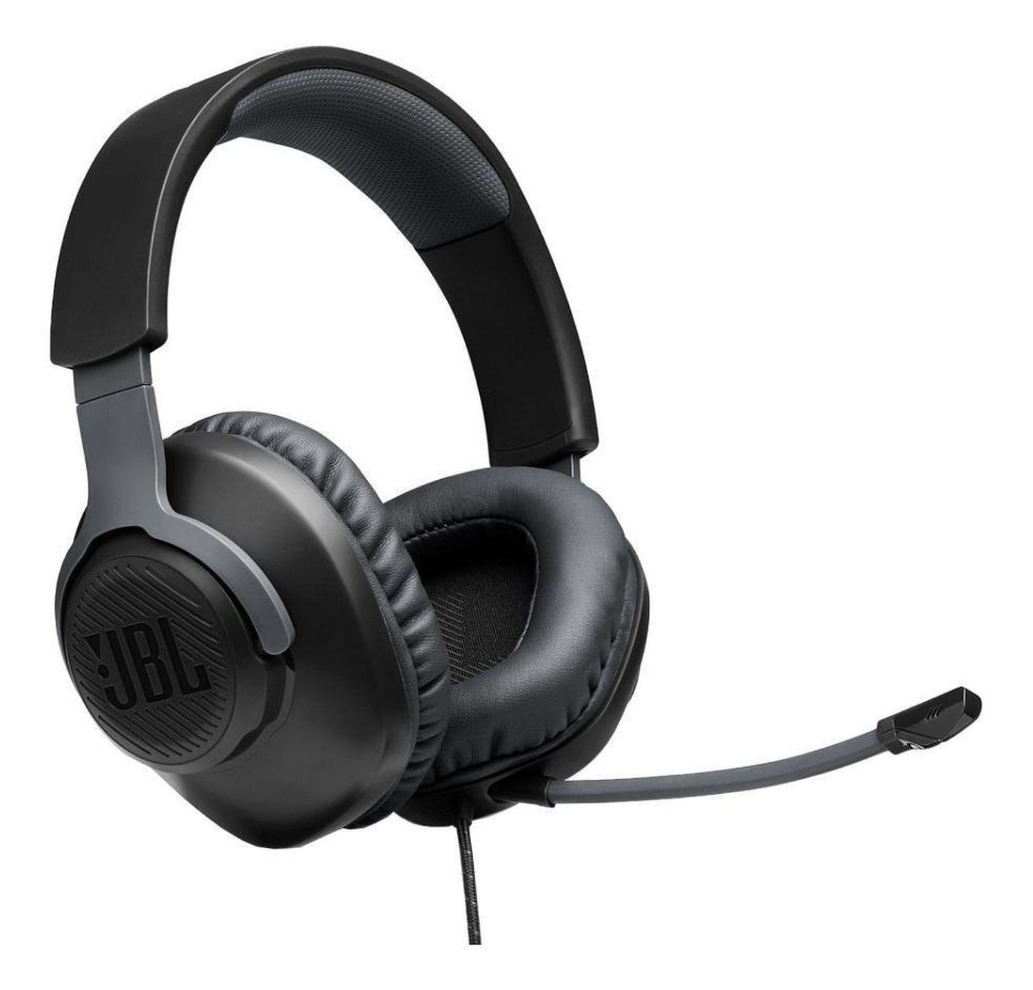 Audifonos Gamer Jbl Quantum 100 Negro Pc Xbox Ps4 Ps5 Switch-0