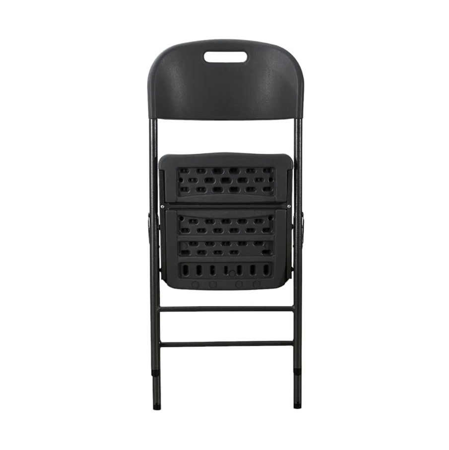 Silla Plegable Negra para Eventos-1