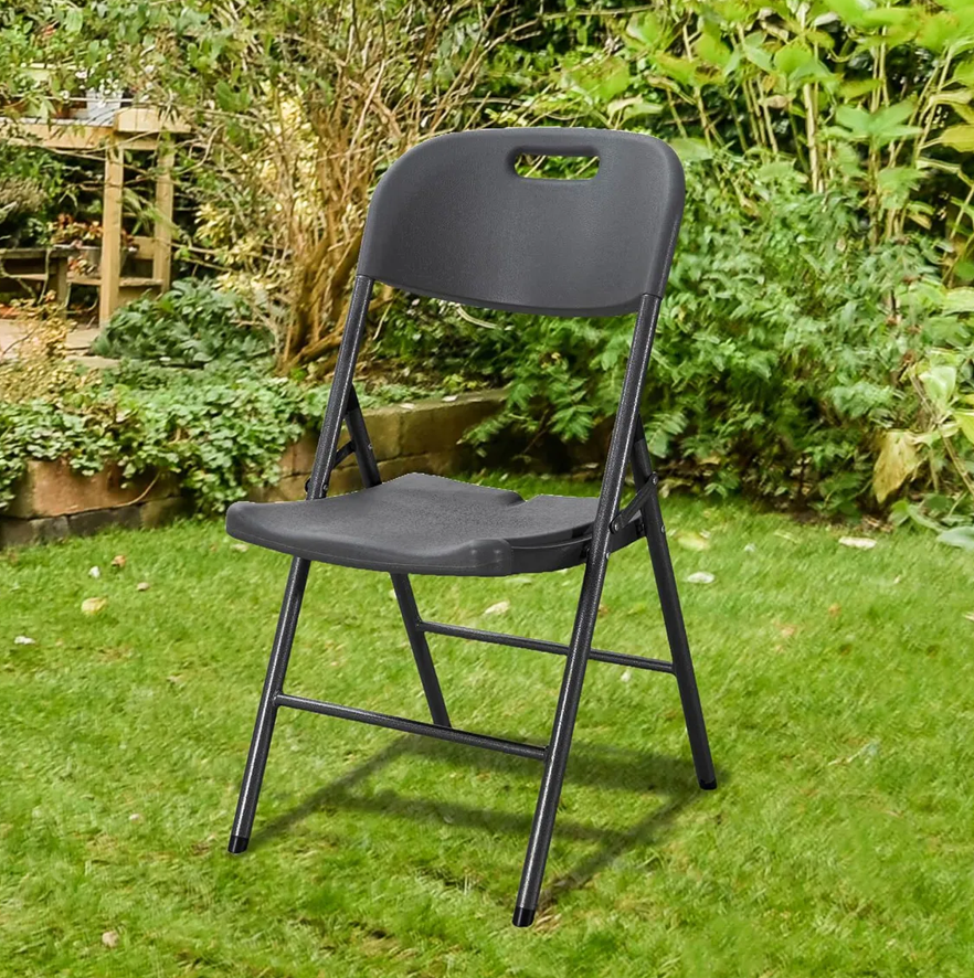 Silla Plegable Negra para Eventos-3