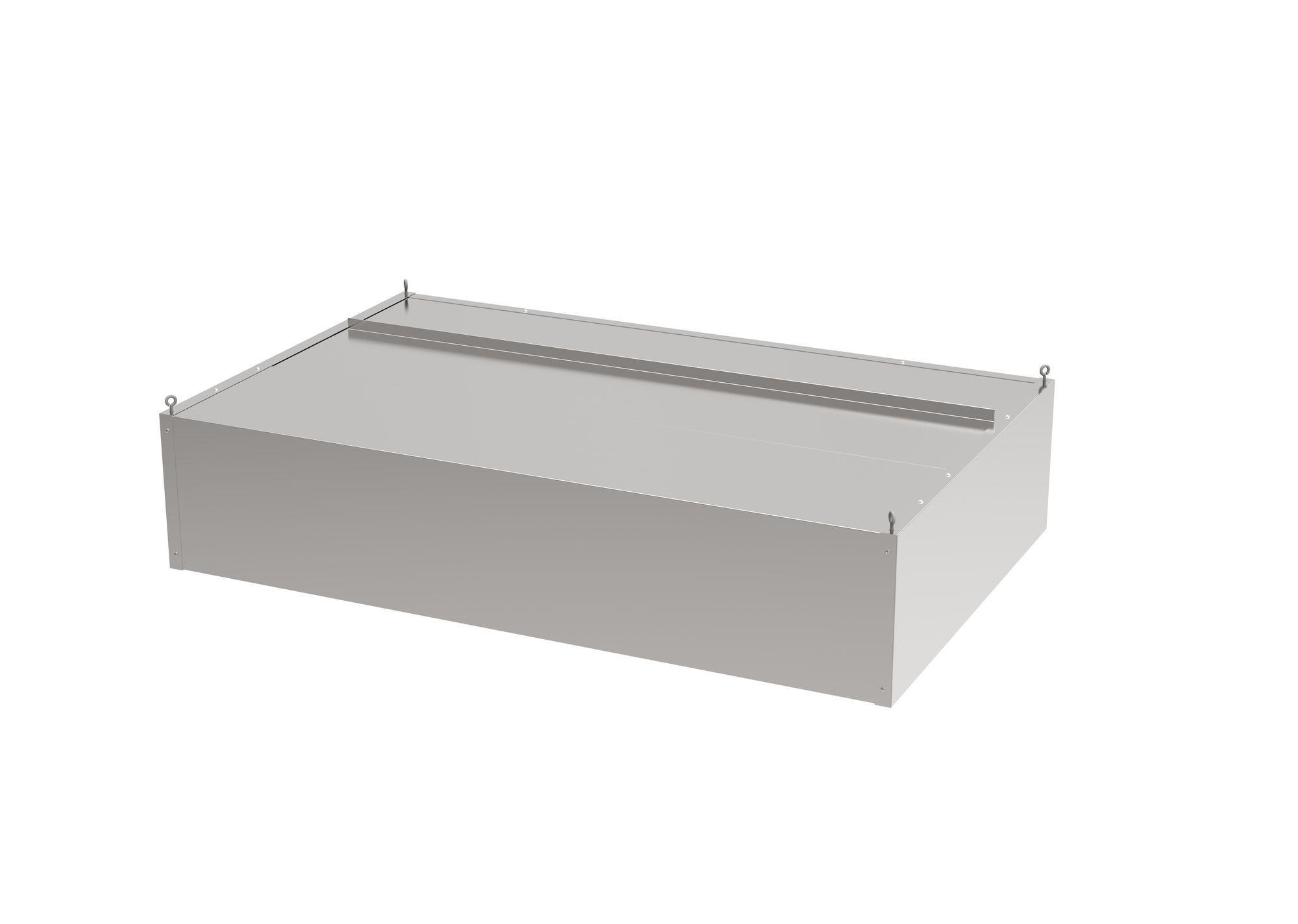 Campana Mural 150 x 93 x 32 cm Acero Inoxidable-3