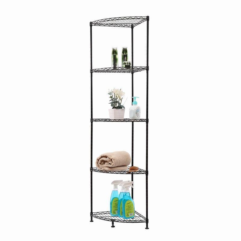 Estantería Esquinera de 5 Pisos en Acero-2