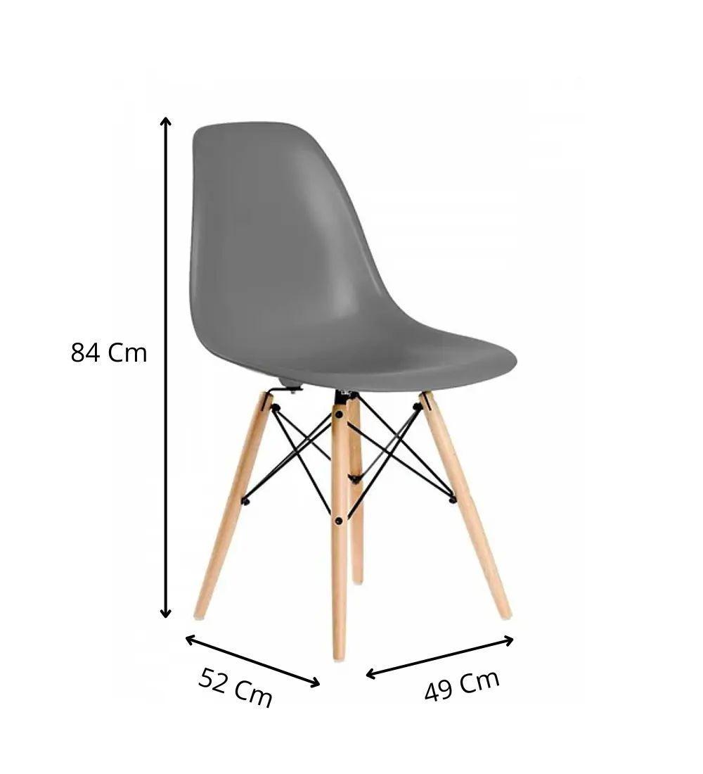 Silla Eames Gris para Interior-1