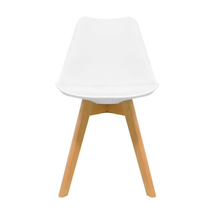 Silla Tulip Blanca para Interior-0