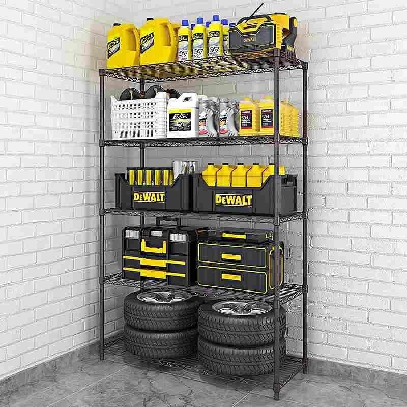 Estantería Epoxica de Alta Capacidad 5 Niveles-2