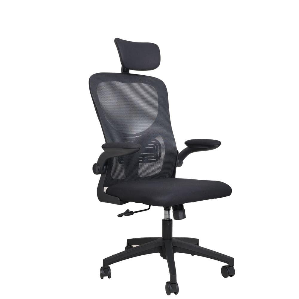 Silla Escritorio Ejecutiva Malla Negro-0