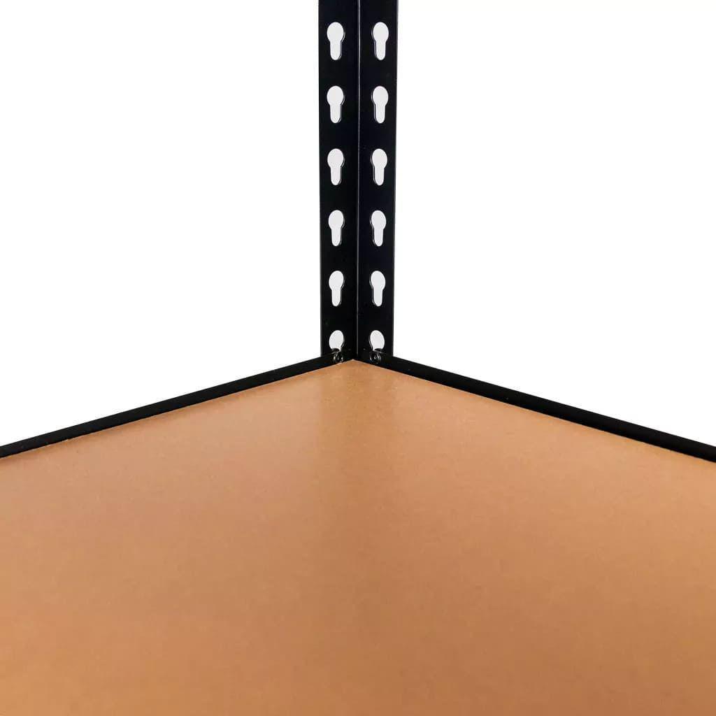 Estanteria de acero 120x45x180 cm con 5 bandejas carga total 1375 kg-3