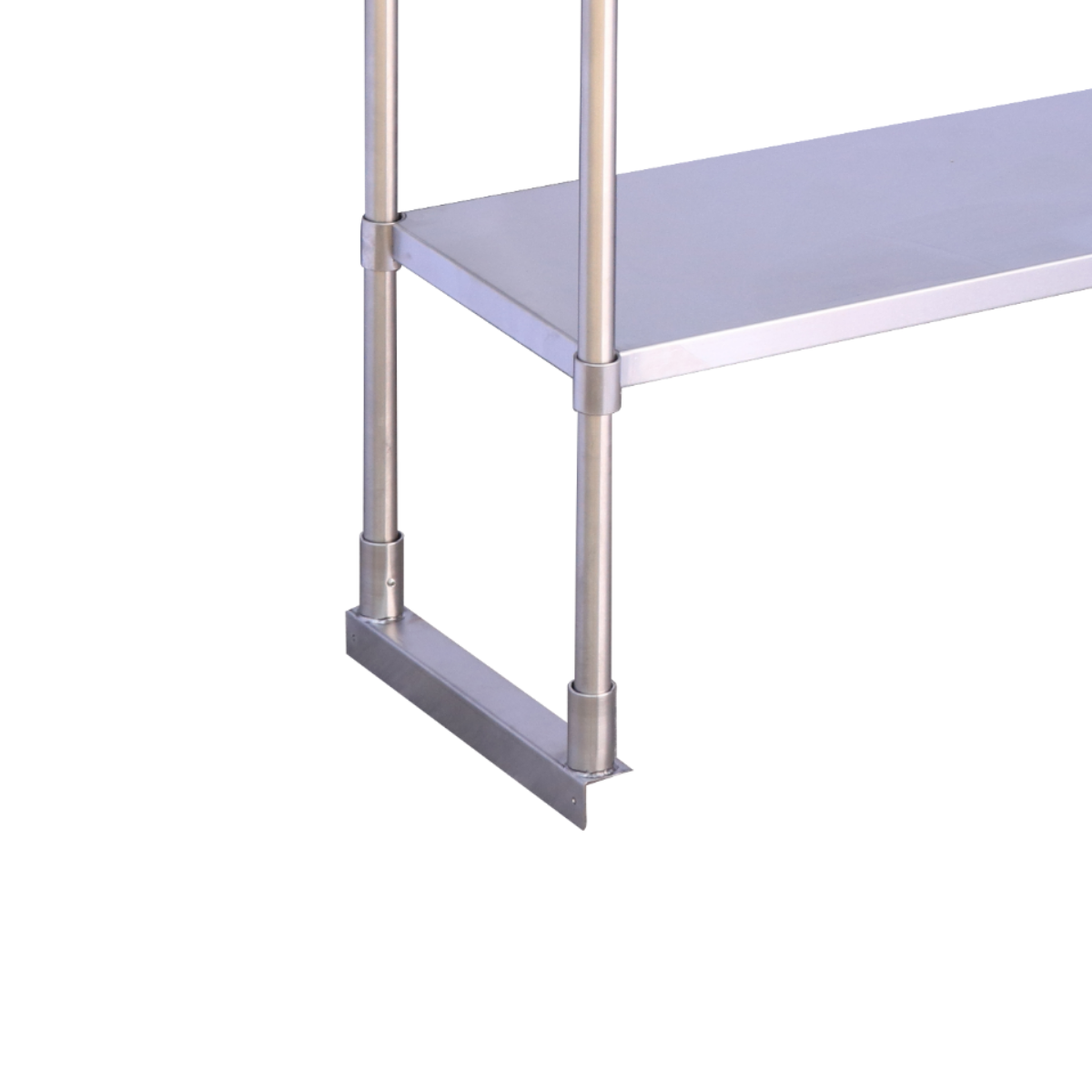 Plateo Doble 120x30x60cm Acero Inoxidable-2