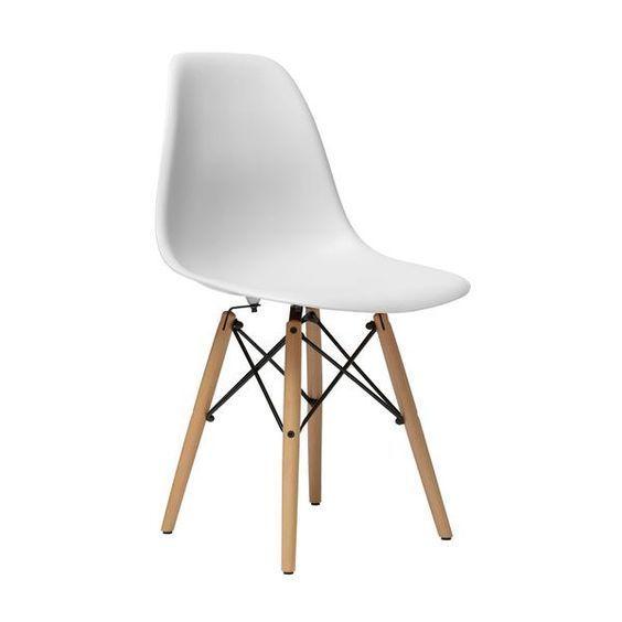 Silla Eames Blanca para Interior-0