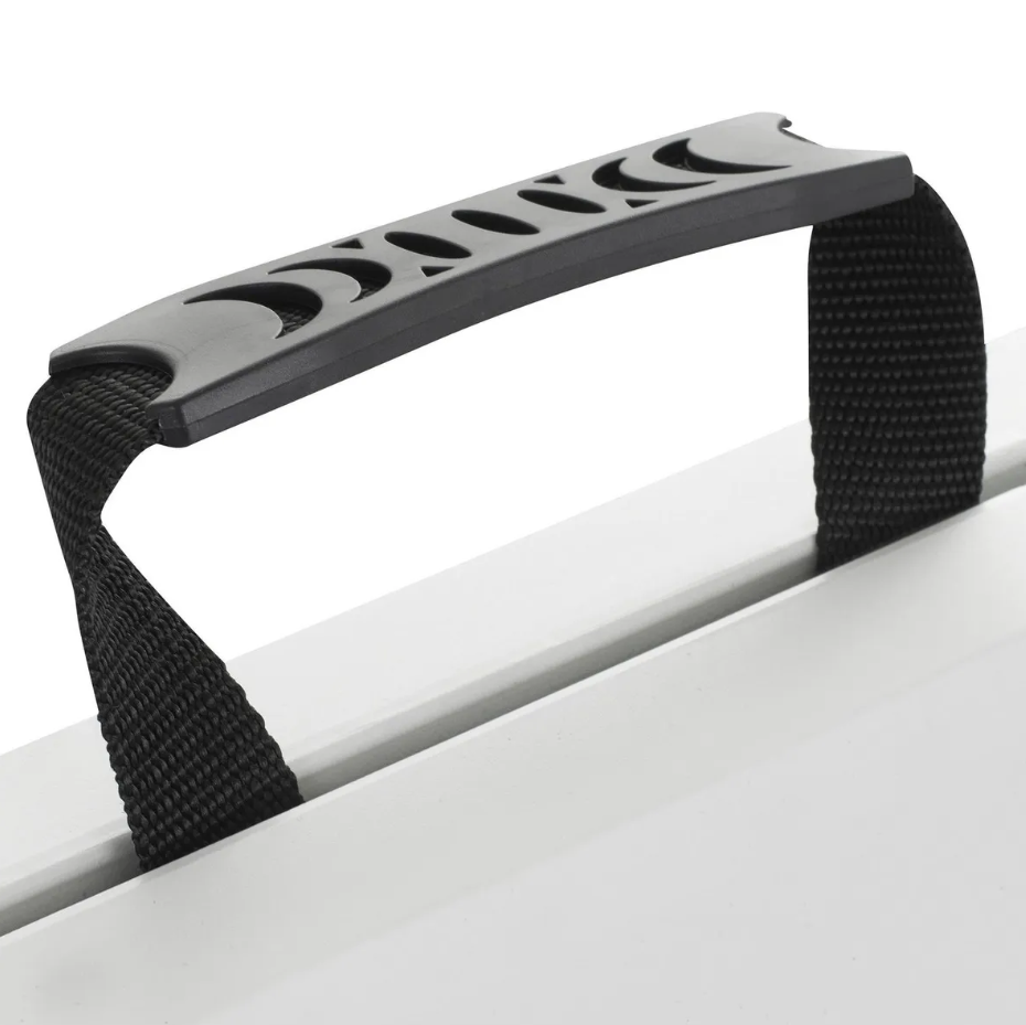 Mesa Plegable Portátil 180x74 cm Blanca-4