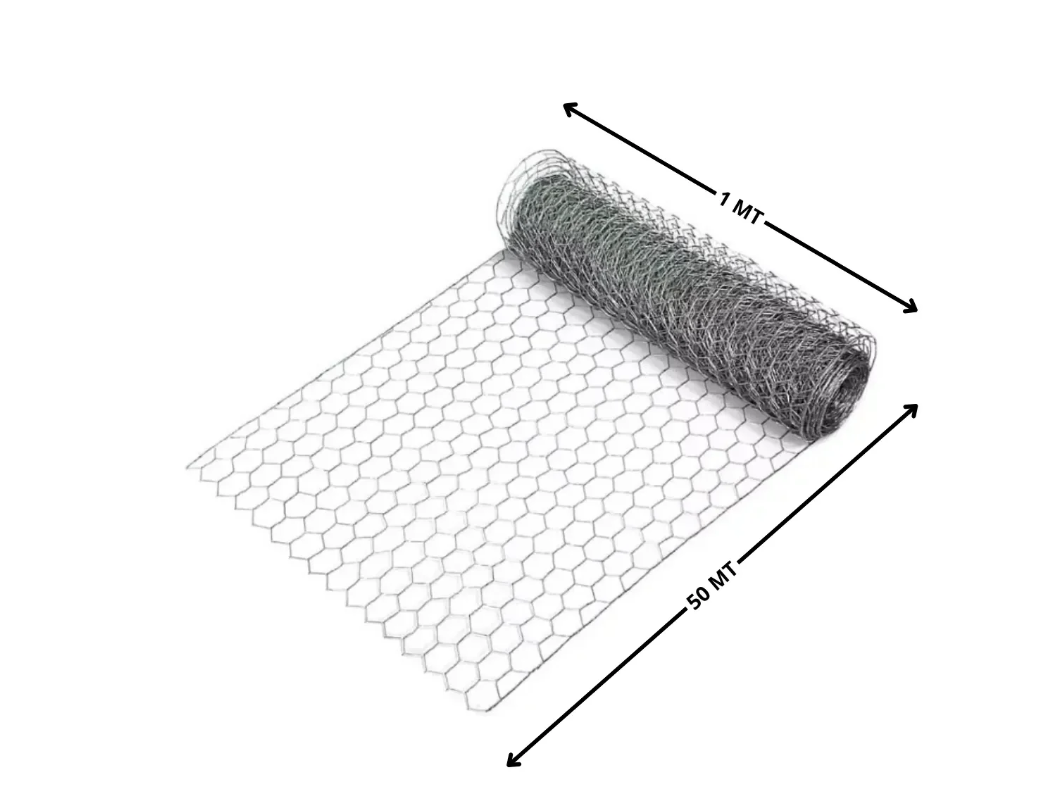 Malla Hexagonal 3 4 1m x 50m-6