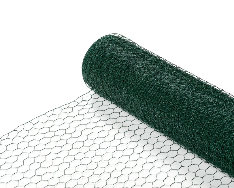 Malla Hexagonal Gallinero Revestida PVC 3 4 1 0x50Mt-2