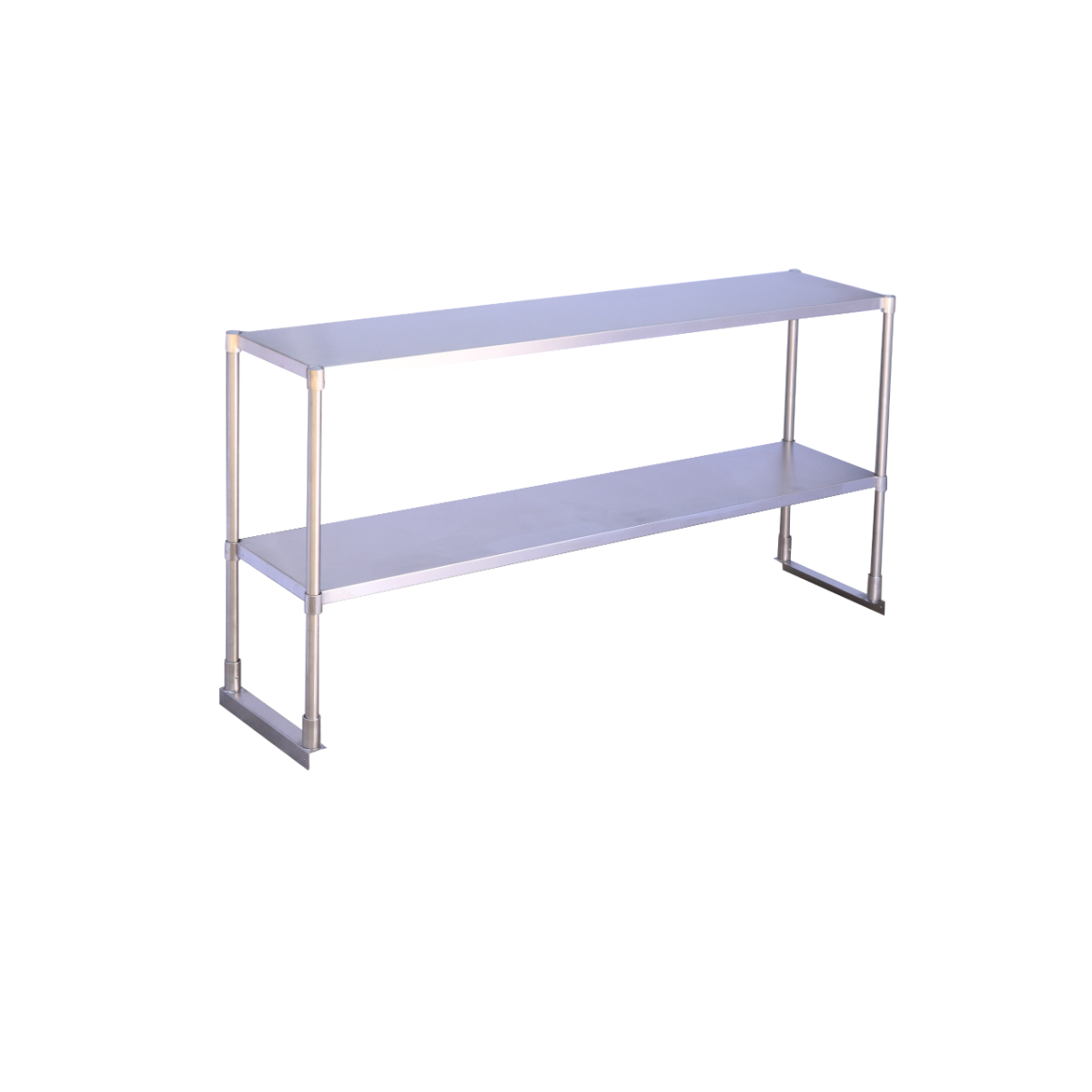 Plateo Doble 150x30x60cm Acero Inoxidable-2